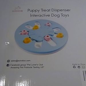 Puppy treat dispenser